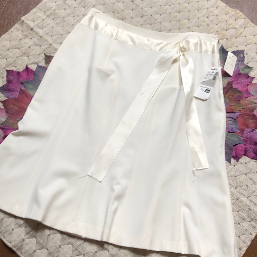 Annie Sez A Line Drop Waist Dressy Skirt
